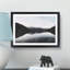 Mountain Reflection in Argentina - Picture Frame Painting Print-56860207-56860208