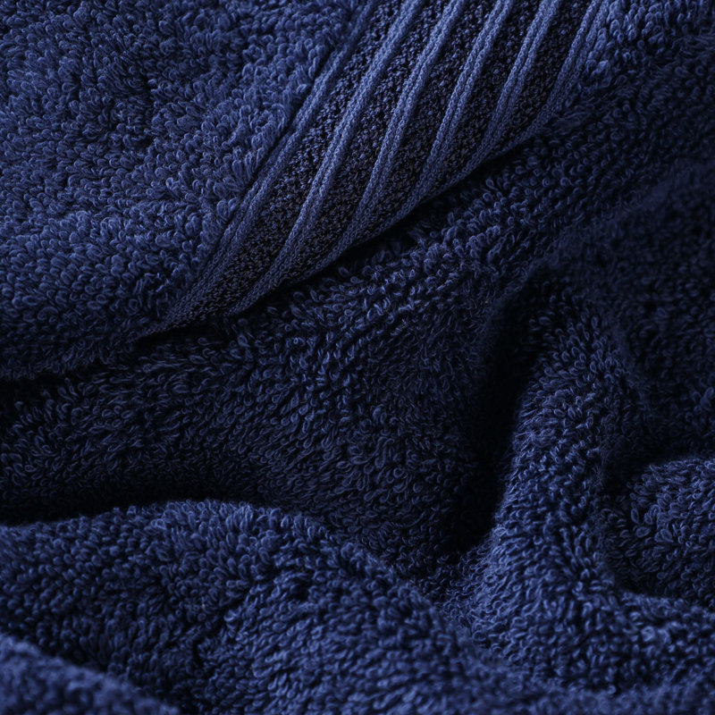 Ensemble de serviettes de bain 3 pièces Oleg Heritage, Marine