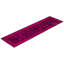 Tapis unique noué à la main Weirsky - rose Weirsky