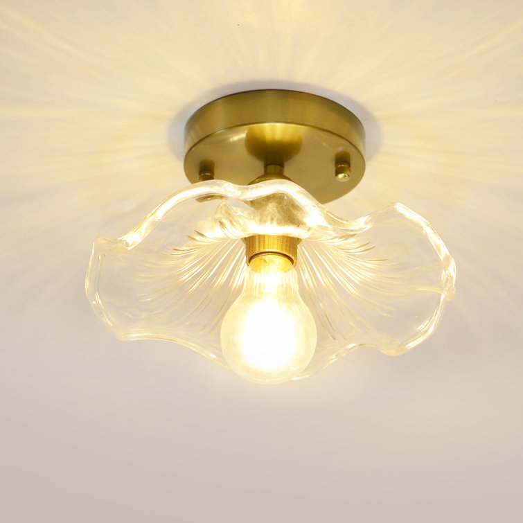 Gottarda 9" Glass Flush Mount