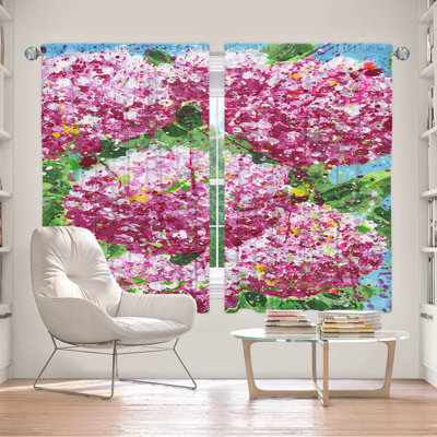 Rideau en polyester Pikulova