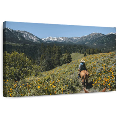 Mehar Grand Teton à cheval