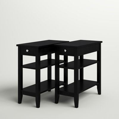 Ensemble de tables de bout avec rangement Holtman