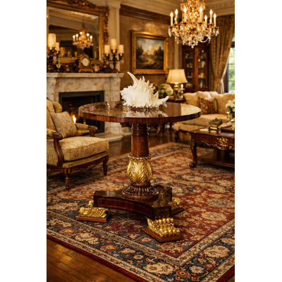 Orpheus Solid Wood Top End Table Set
