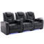 Broadway 3 Seater Electric Recliner Cinema Sofa with Tray-91760372