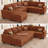 Large Corner Modular Sofa Set, Storage Couch Soft Upholstery Sleeper Sofa Bed For Living Room-1919314254
