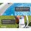 Intex: Krickel transparent: remplacement de la cartouche filtrante - Type A, paquet de 3 - compatible avec les pompes de piscine A & C, papier Dacron, filtration efficace de l'eau, 29003E