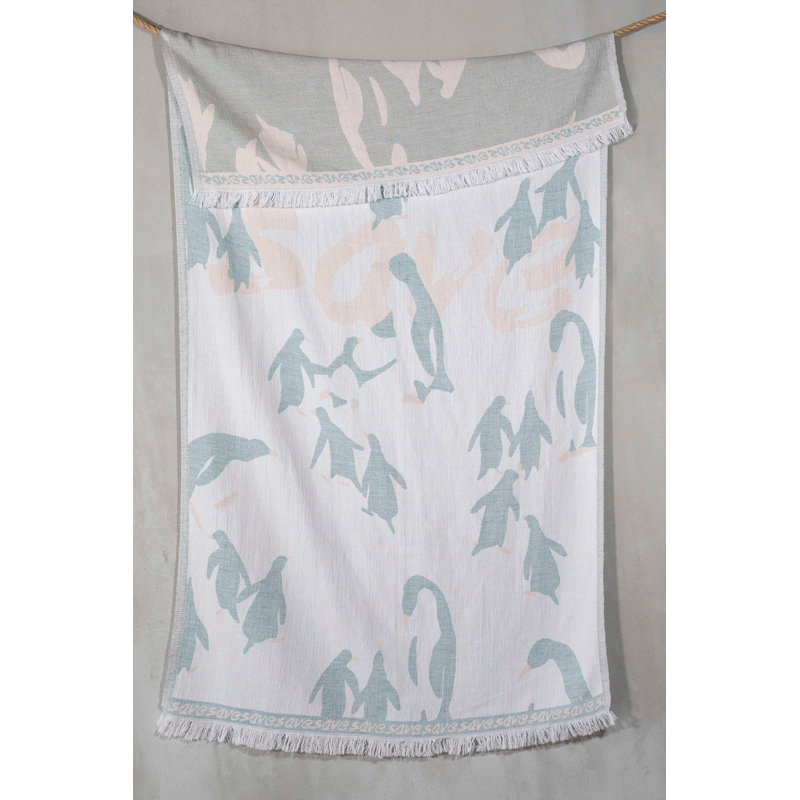 Serviette de plage 100% coton Dacher