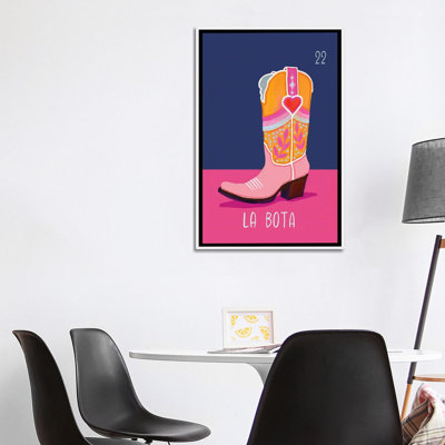 La Bota The Boot - Wall Art Print - Framed Canvas