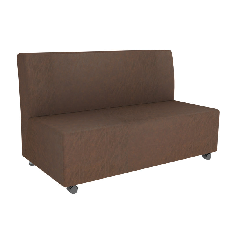 Canapé mobile sans accoudoirs Pro Series, Brun foncé