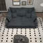 Adonia, canapé rembourré confortable de 90,55 po de style Cloud, sièges profonds avec plusieurs grands coussins moelleux, chaise longue convertible pour salon, chambre à coucher, appartement, bureau-1025812600