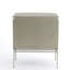 Crinkle Bedside Chest-Nickel/Antique Nickel