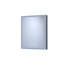Rectangulaire 24 po Armoire à pharmacie gauche en aluminium argenté l 30 po x P 30 po, antirouille, DEL intégrée, fonction brouillard, charnières silencieuses, miroir de ports de charge, tablettes réglables, charnières à fermeture douce