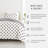 Duvet Cover Set Patterned Microfiber Ultra Soft Bedding in Painted Polkadot-105813942