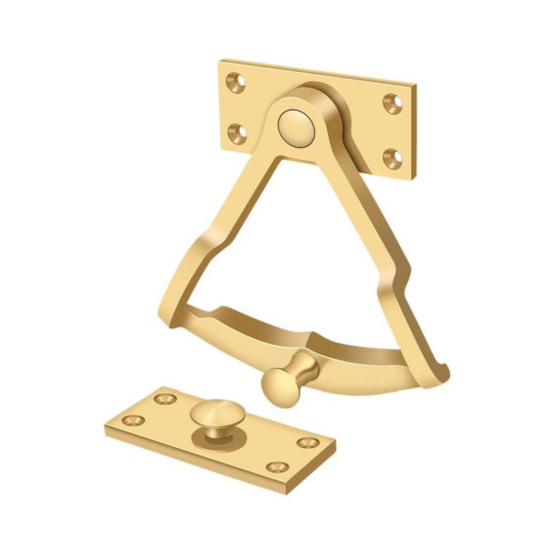 Latch/Catch/Bolt, PVD Polished Brass
