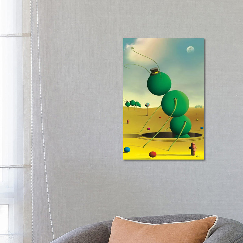Insetos (Insects) 1 Piece Wrapped Canvas Wall Art, 66.04 cm H x 45.72 cm W x 3.175 cm D