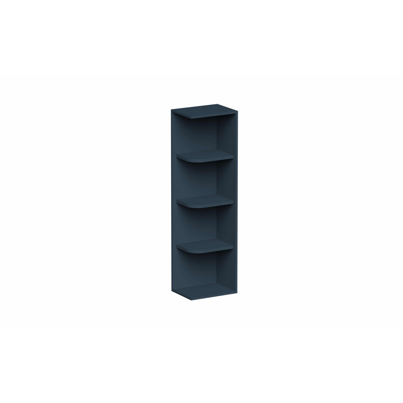 Armoire à tablette murale réversible de style Shaker de DL Cabinetry (prête à assembler) l 9 po x H 42 po x P 12 po - Gris Cyber