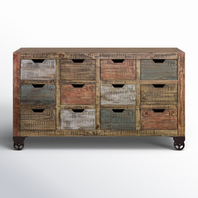 Gibbs 60.25'' Solid Wood Console Table