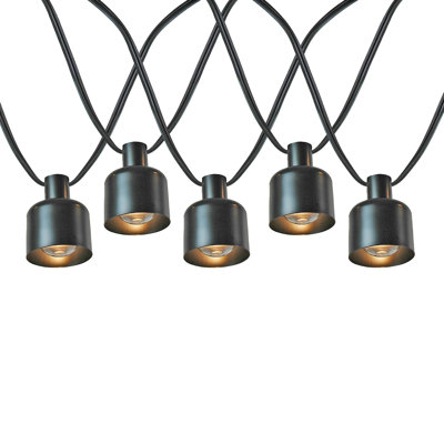 Doyne Outdoor 10 - Bulb 11'' Plug-in LED Globe String Light