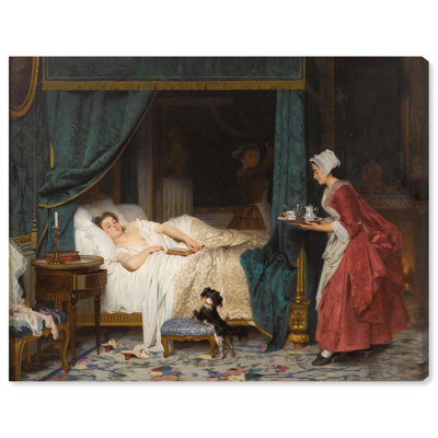 The Awakening 1865 Canvas Famous Classic Art by 