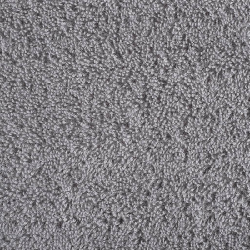 Premium Shower Towels SOLUND 10Pcs 600Gsm, Bath Towel - 10 Pack, Grey