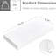 3 tablettes flottantes blanches