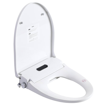 Portable Bidet Toilet Seat With Sensor Auto Open/Close, Digital Display, Side Control Mode, Four Heating Options For Elongated Toilets In Bathroom Smart Water Temperature Adjustment, And Night