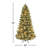 6.5' Pre-Lit Artificial Oklahoma Pine Tree