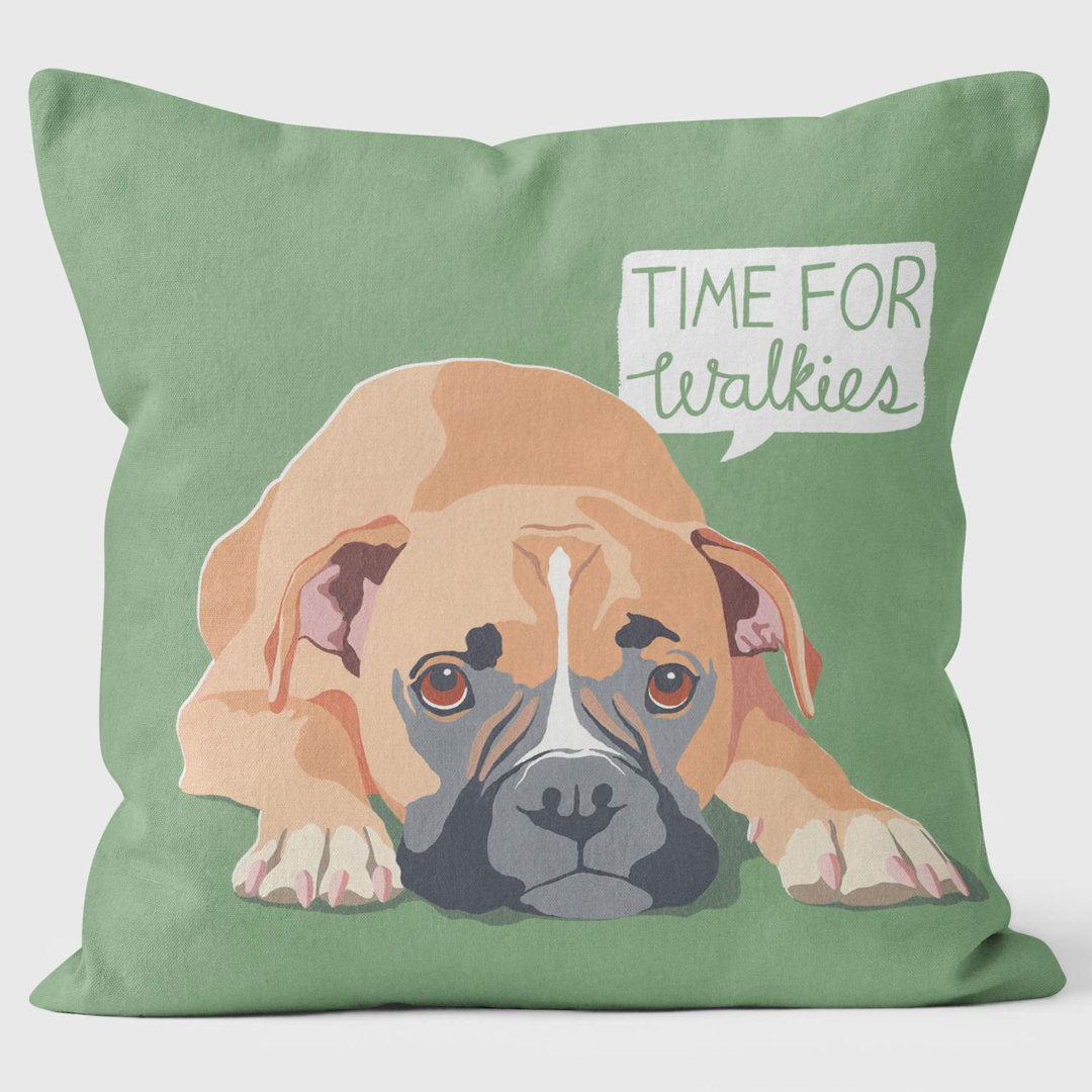 Animal Print Square Throw Cushion