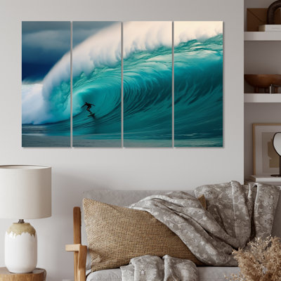 Mote - Hawaii Wall Art Living Room - 4 panneaux