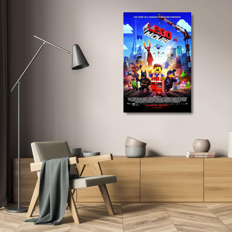 Le film Lego, H 24 po x l 16 po