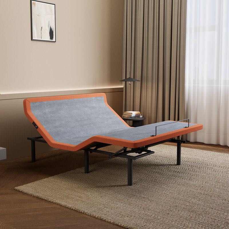 EE-5000P Adjustable Bed Frame With Pillow Tilt, Massage, Wireless Control- 5000 Series, Queen