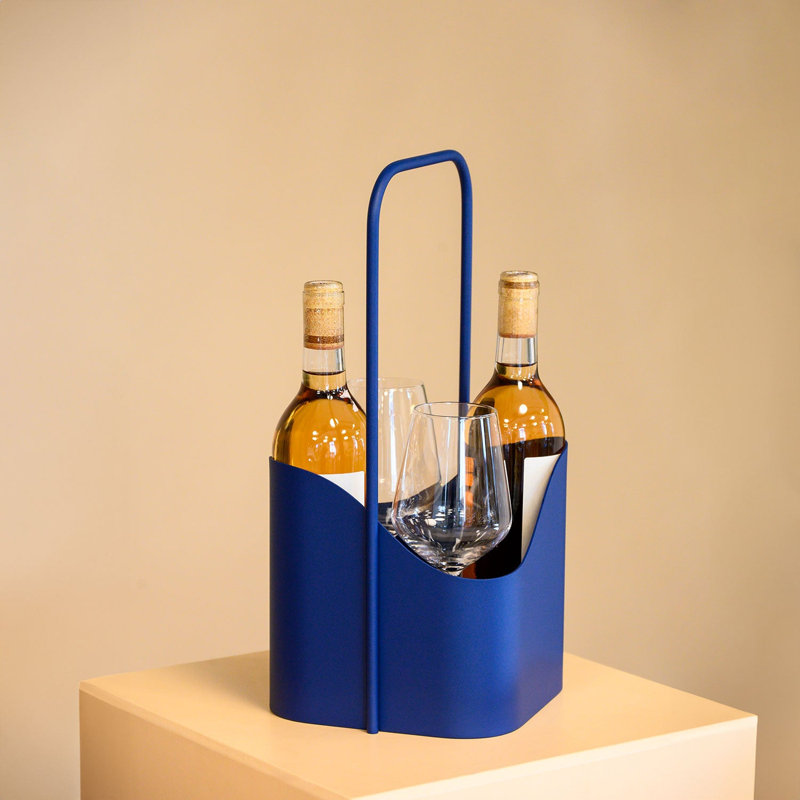 Organisateur de vin et verre Verser, Rouge