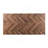 Gilsea Brown Finish Dining Table