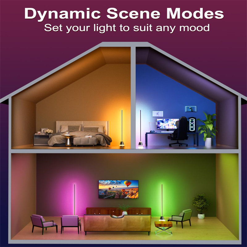 150cm LED Column Floor Lamp