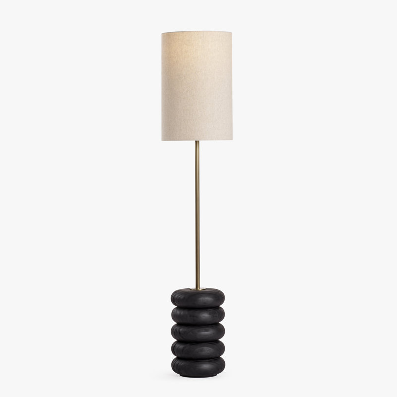 Mirela Floor Lamp - , Black