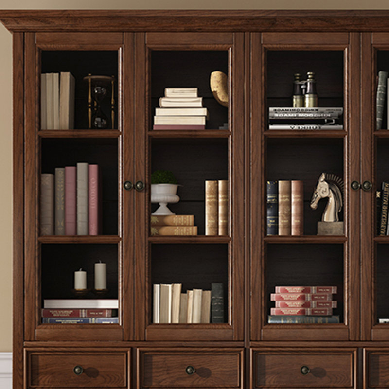 Bibliothèque simple de style américain