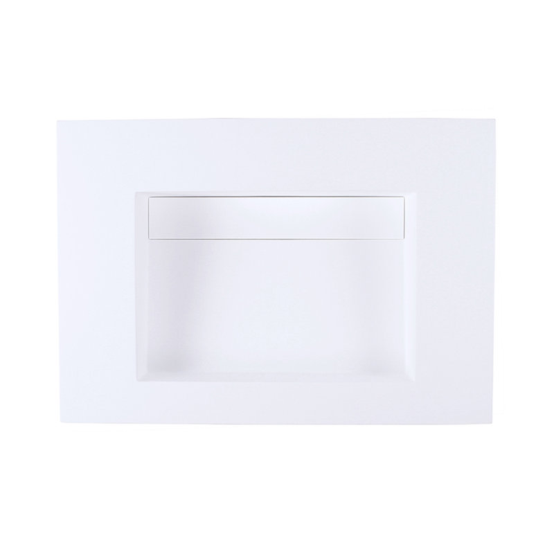 Kubista 30'' L Bathroom Sink, Matte White