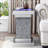 Jouse Glass Top End Table-618434922
