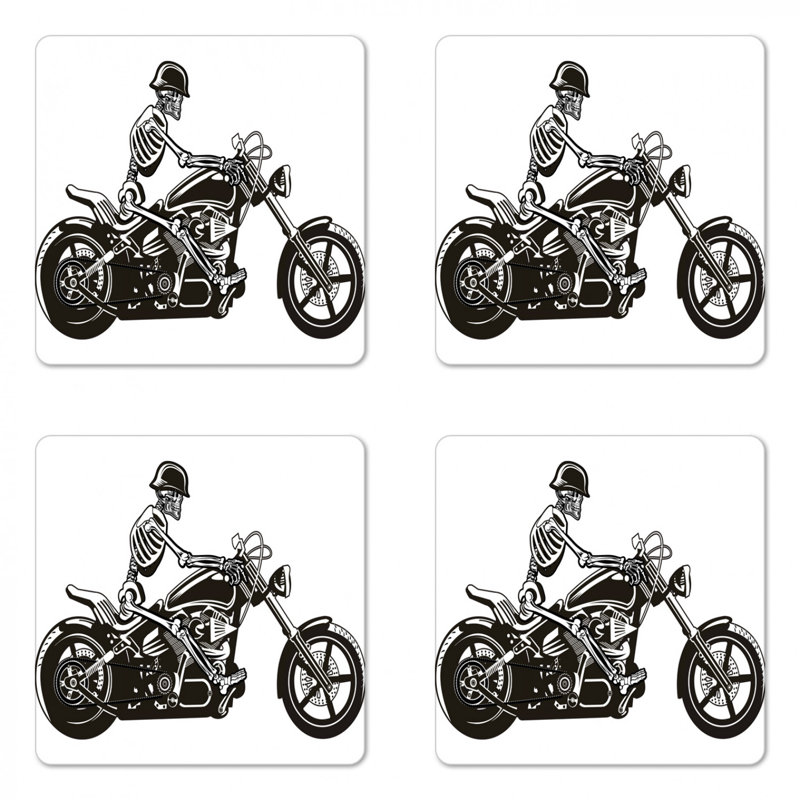 Square 4 Piece Coaster Set