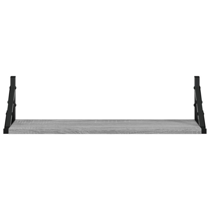 Bidinger Bracket Shelf, Grey Sonoma