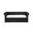 Loe Twin Daybed with Pull-Out Trundle, Chesterfield Black Velvet Upholstery-672482186-703791297