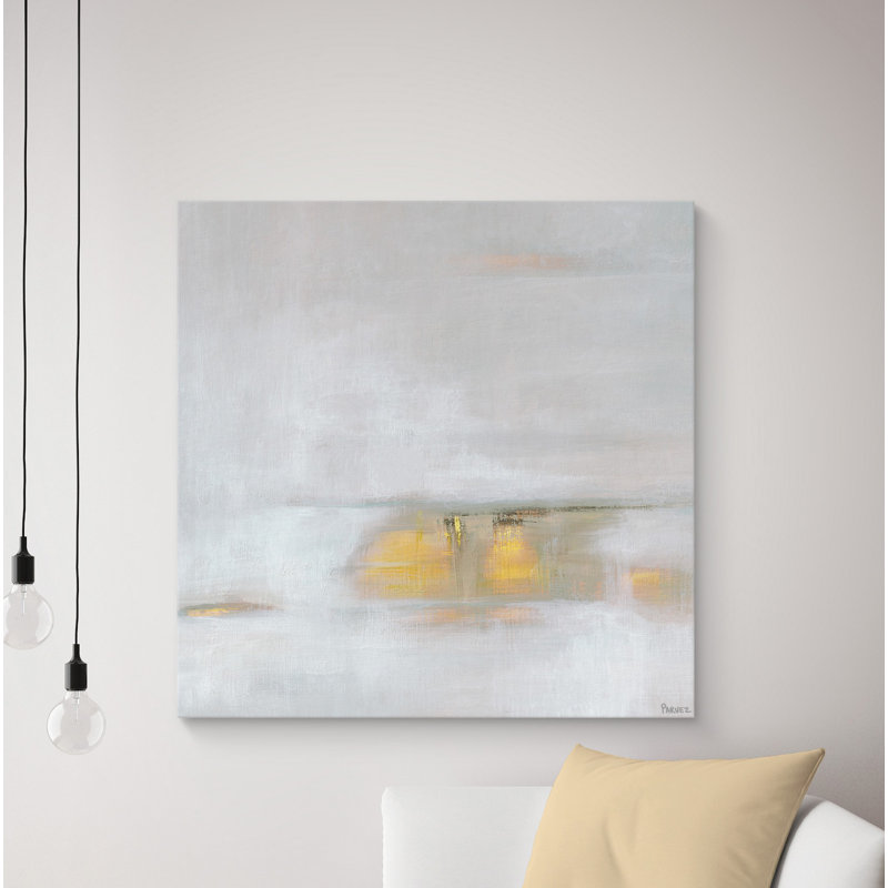 Shine Above The Misty Sea by Parvez Taj - Wrapped Canvas Print, 20 cm H x 20 cm W