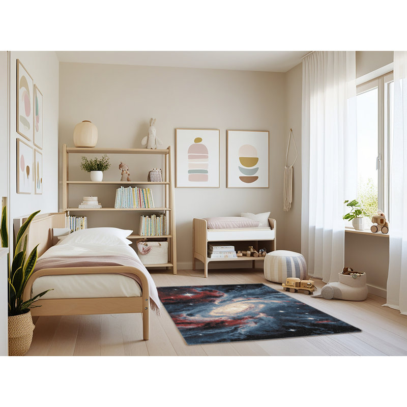Tapis mauve lavable à la machine, Rectangle 4pi x 6 pi