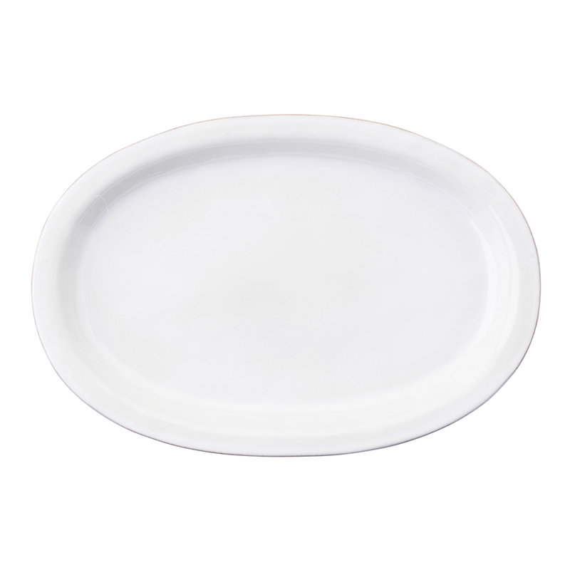 Puro Platter, 16" L x 11" W, Whitewash