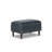Leyla Genuine Leather Square Arm Accent Chair And Ottoman-734078598