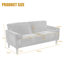 Carmelinda 157Cm Square Arms Sofa-582238078