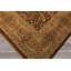 Tapis brun en laine noué à la main 10 pi x 14 pi