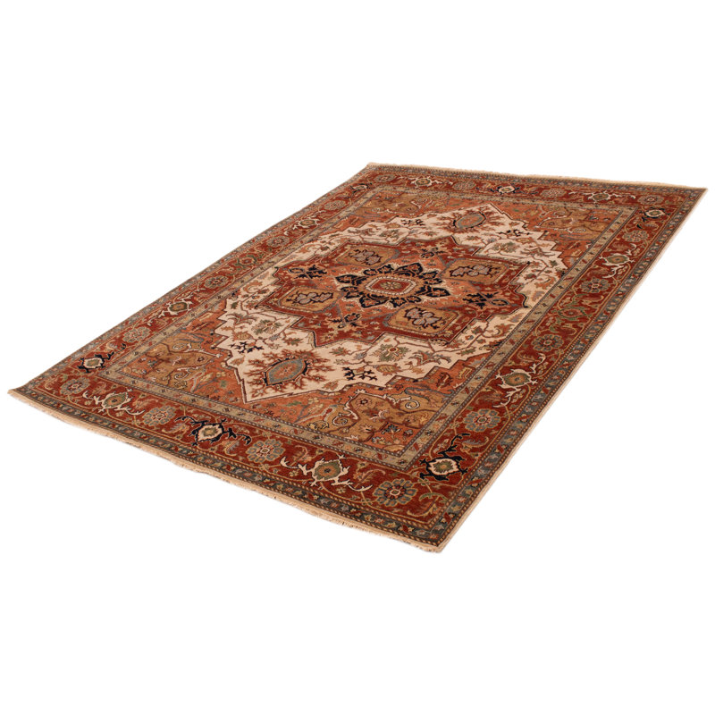Tapis ivoire Jules Sultane 8 pi 10 po x 11 pi 8 po