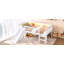 Lit mezzanine simple avec tablettes de rangement, lit mezzanine inférieur en bois massif avec lumières à DEL et garde-corps pleine longueur-2096145868